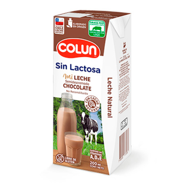 Leche Colun Chocolate Sin Lactosa 1 Lt - Colun - Toda la magia del sur